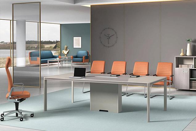 簡(jiǎn)約現(xiàn)代會(huì)議桌-14