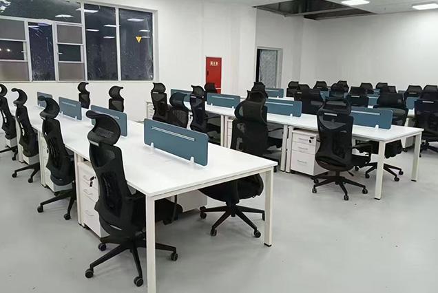 簡約現代職員桌-13